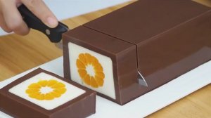 ШОКОЛАДНО АПЕЛЬСИНОВЫЙ МОЛОЧНЫЙ ДЕСЕРТ!