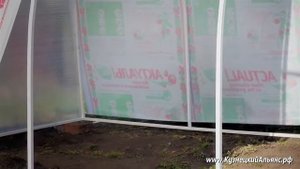Как собрать теплицу из поликарбоната.