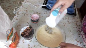Кексы с шоколадно ореховой начинкой в силиконовых формах простой рецепт очень вкусно