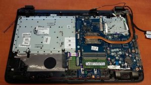 HP 255 G4 disassembly BIOS battery replacement, cooler fan clean, wymiana, jak rozłożyć