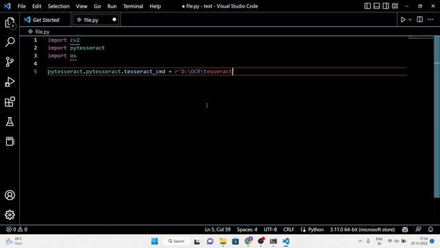 How To Extract Text From An Image Using Python Programming And Pytesseract | Beginners Project