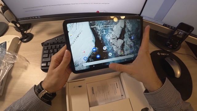 Распаковка планшета Nokia T 20 смотреть онлайн