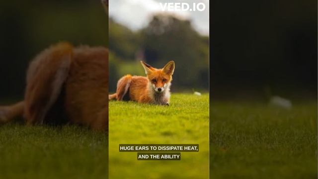 "The Enchanting Fennec Fox: A Desert Icon with Adorable Ears"