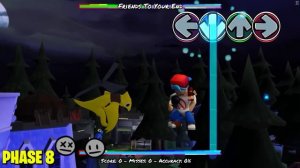 (Lime) Rainbow Friends ALL PHASES - Friday Night Funkin' | Roblox Rainbow Friends