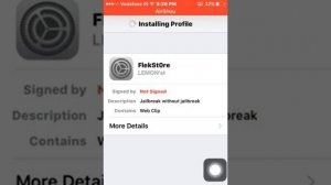 Easy way to install FlekStore apk IOS 9.3.5.