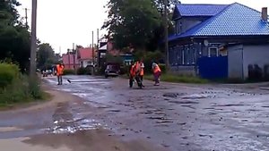 р.п Варнавино за день до Варнавинской годины