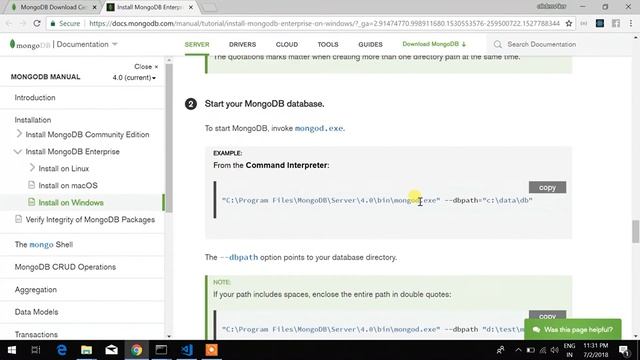 MongoDb - Part1 - Introduction & Setup