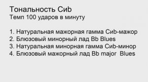 Тональность Сиb_полностью_100 ударов в минуту