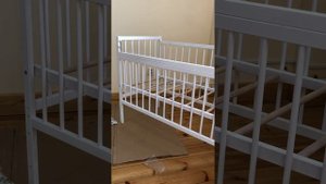 Инструкция по сборке детской кроватки на маятниковом механизме