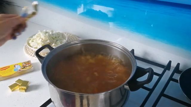 Вегетарианский овощной суп  Vegetarian vegetable soup