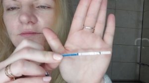 Тест на беременность!Вторая попытка.Беременна?Две полоски? Получилось?