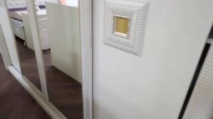 Спальня Богемия с 4 дверным шкафом Белый от фабрики Фортуна мебель.