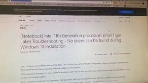 Asus tuf dash f15 (FX516pr) установка windows