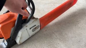 Пила Штиль 180. самая надёжная и неприхотливая для стройки и путешествий.