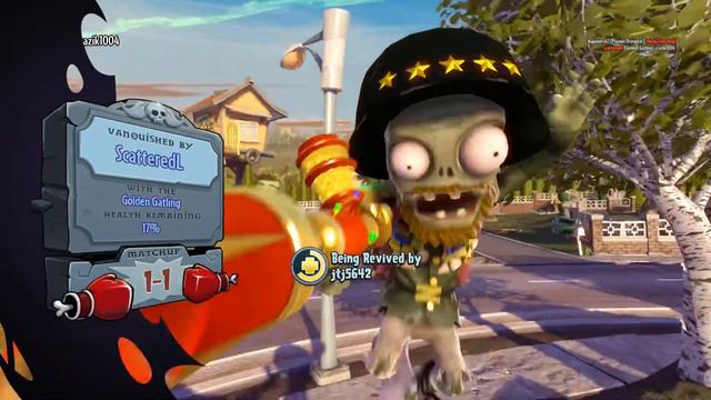 Plants vs. Zombies: Garden Warfare. Лучшая катка в моей жизни! смотреть онлайн