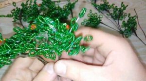 ЦВЕТУЩЕЕ ДЕРЕВО С БИСЕРА // WOOD BEAD А4