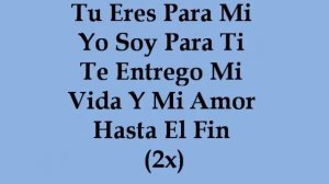 Tu Y Yo Prince Royce Letra