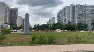 Прогулка возле Метро Зябликово и Красногвардейская до Орехового бульвара, г. Москва, 20.05.2023