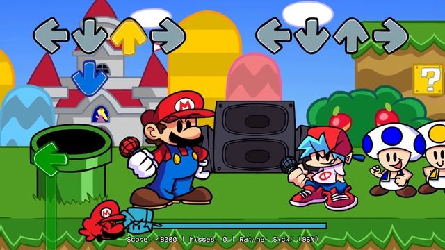 Friday Night Funkin' VS Mario Rebooted FULL WEEK DEMO & Luigi (FNF Mod/Hard) (Remastered) смотреть онлайн
