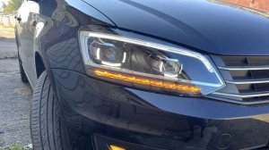 Тюнинг фары VW Polo Sedan