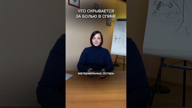 Почему болит спина? #психосоматика #психология #ЕленаГусева