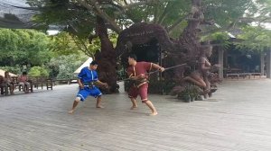 Тайская борьба. Шоу в храме Истины