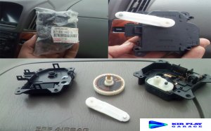 Сервопривод купил для Лексус RX300 но он зеркально перевёрнут