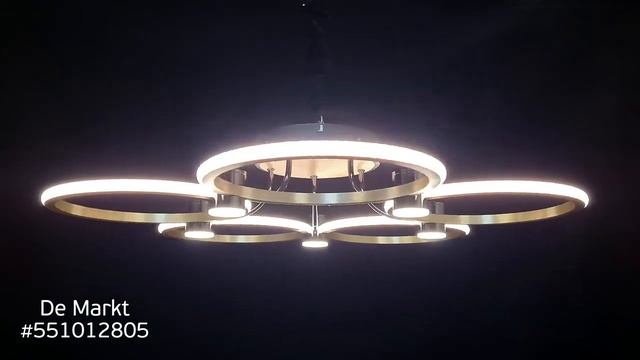 Потолочная люстра De Markt Вальтер 551012805 смотреть онлайн
