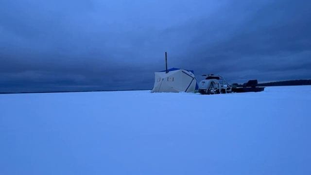 Рыбалка 05.03.23 - 07.03.23. Иваньковское водохранилище.