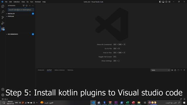 Install Visual Studio Code With Kotlin Plugin Step by Step смотреть онлайн