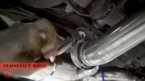 Сумасшедший Infiniti FX50s на управляемой выхлопной системе