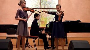 Н. Глансбер / С. Грапелли - "Padam, padam" версія для 2х скрипок і фортепіано Андрія Рахманіна