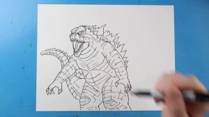 How to Draw Godzilla and Kong | Godzilla x Kong: The New Empire