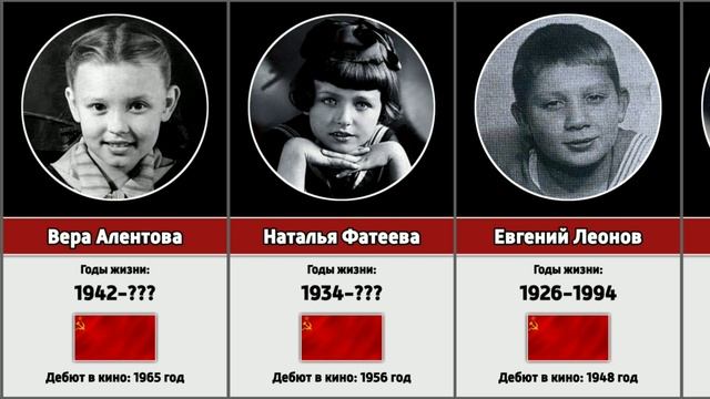 Как выглядели известные советские актёры в детстве смотреть онлайн