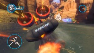 Sonic & All-Stars Racing Transformed (PC): Dragon Canyon - Expert - Ryo Hazuki (All-Star Included)