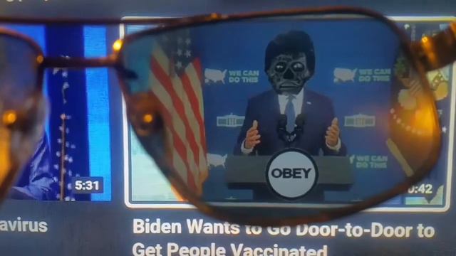 THEY LIVE.....Bidens mask comes off...... смотреть онлайн