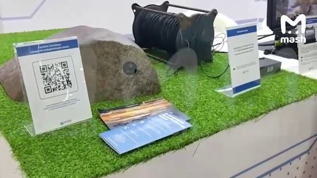 Шпионское устройство в форме камня было представлено на выставке «Армия-2024».