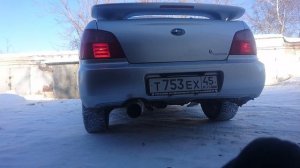 Выхлоп субару импреза