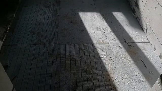 Extruded polysterene foam/ Плиты ЭППС по пенобетону под теплый пол смотреть онлайн