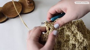 Вязаная сумка-клатч крючком. Летняя сумка из шнура | сумка крючком| crochet bag | Fashionable bag