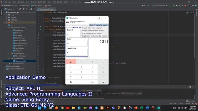 Remind of doing the project name Calculator with Java/Swing programming language смотреть онлайн