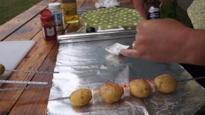 ШАШЛЫК ИЗ ГОВЯЖЬЕЙ ПЕЧЕНИ С КУРДЮКОМ. ЛУЧШИЙ РЕЦЕПТ.ENG SUB..