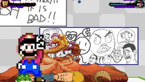 Mugen Request Beavis and Butthead vs Hauzer and Googoo64 Mario