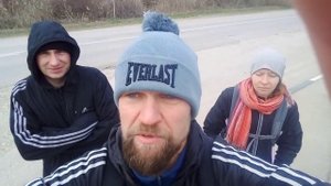 Забег 1 января 2018  Феодосия  с к Кайдзен  18км