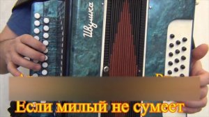Холодно на морозе песни петь // разбор на гармони