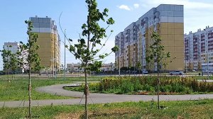 Магнитогорск, парк Южный, 147-й микрорайон, новые квартала (11.07.2022)