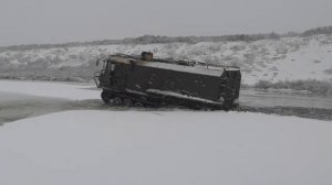 Поездка на вездеходе из Хаилино в Тиличики
