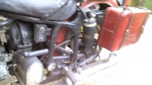 Пневмоподвеска  мото. Днепр