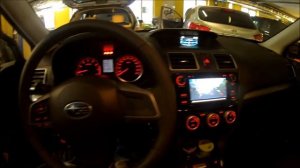 Установка омывателя камеры на Subaru Forester 2015+  Субару Форестер