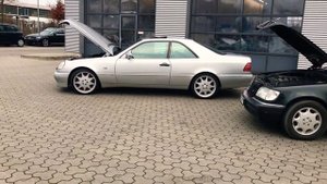 Mercedes W140 V12 coupe and sedan